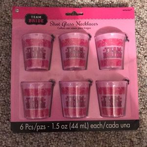 Shot glass necklaces